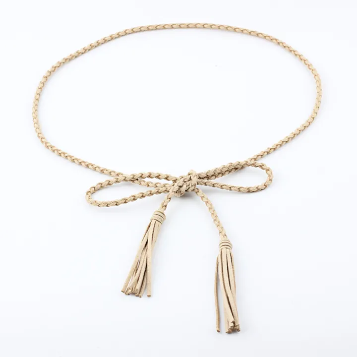 Female%20Braided%20Waist%20Belt%20%20Waistband%20Women%20Long%20Waist%20Rope%20Solid%20Color%20Thin%20Waist%20Chain%20Dresses%20-%20Image%204