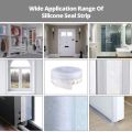 Door Bottom Seal Strip Weather Window Rubber Seal Weatherstrip Windproof Dust Self Adhesive Door Windshield Sealing Tape. 