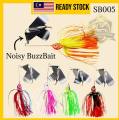 【Spinner Bait - 005】Noisy BuzzBait Fishing Lure 14.7g Casting Toman Umpan tiruan Killer Haruan Snakehead噪音胡须佬. 