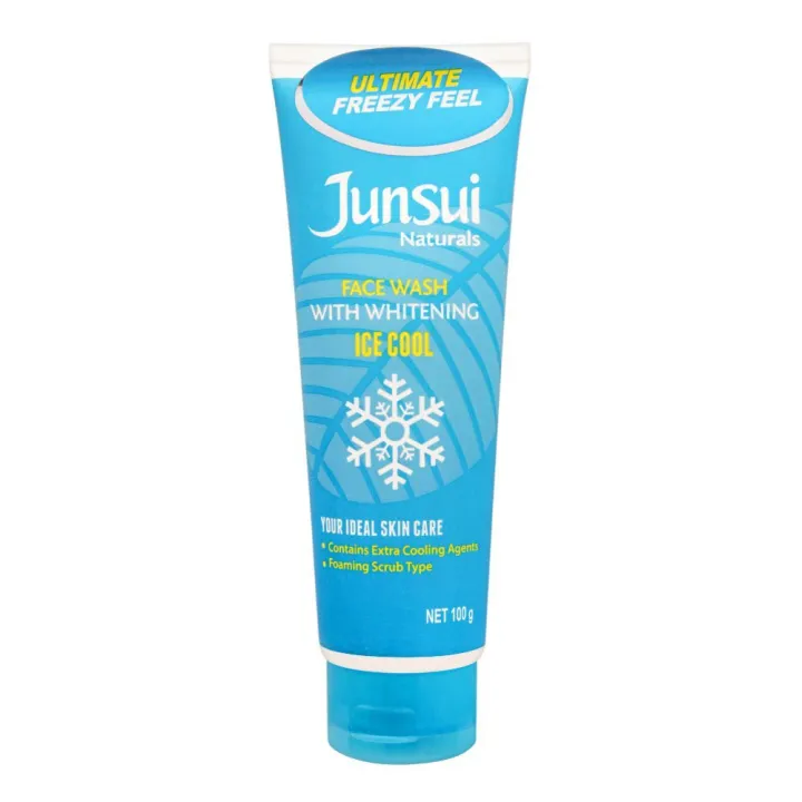 Junsui Junsui Natural Ice Cool Face Wash - 100G | Daraz.lk