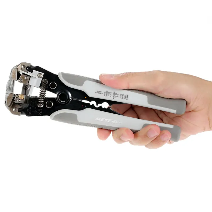 KOGEEK%20Meterk%20Multifunctional%20Automatic%20Adjustable%20Cable%20Wire%20Stripper%20Cutter%20Crimping%20Tool%20Peeling%20Pliers%20-%20Image%203