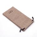 Sunglasses Bag Dust Proof Pouch Pocket Soft Linen Drawstring Microfiber Glasses Carry Eyewear Container Glasses Case. 