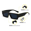 Men Brand Shades Retro Square Sunglasses Vintage Small Rectangle Women Sun Glasses Luxury Eyeglasses Black White Eyewear. 