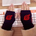 halloween items Anime Naruto Luminous Gloves Akatsuki Bandana Wrist Sweatband Cosplay Itachi Fingerless Luminous Wrist Gloves Halloween GiftBalloons. 