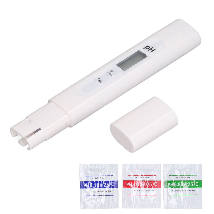 PH Meter, Water PH Tester Automatic Recognition High Accuracy Sensitive for Aquaculture