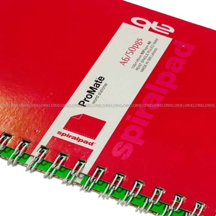 ProMate%20A6%20Hardcover%20Flip-on%20Spiral%20Pad%2050Pgs%20-%20Image%203