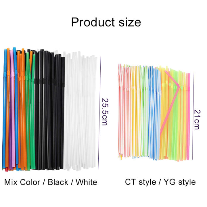 100~300pcs%20Straw%20Flexible%20Plastic%20Bendable%20Drinking%20Straw%20Household%20DIY%20Styling%20Kitchen%20Supply%20Portable%20TMZ%20-%20Image%202