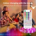 Sp511e music led controller for ws2812b WS2811 addressable pixel RGB LED strip dual output smart voice control. 