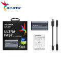 New specials FVHYT Original ADATA Portable SSD SE880 USB3.2 Type-C High Speed Solid State Drive Up to 2000Mb/s External Hard Drive HD Mini SSD Disk OIFDC. 