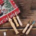 23Pcs Punch Needle Kit, Wooden Punch Needle Set Adjustable for Adults Beginner Embroidery. 