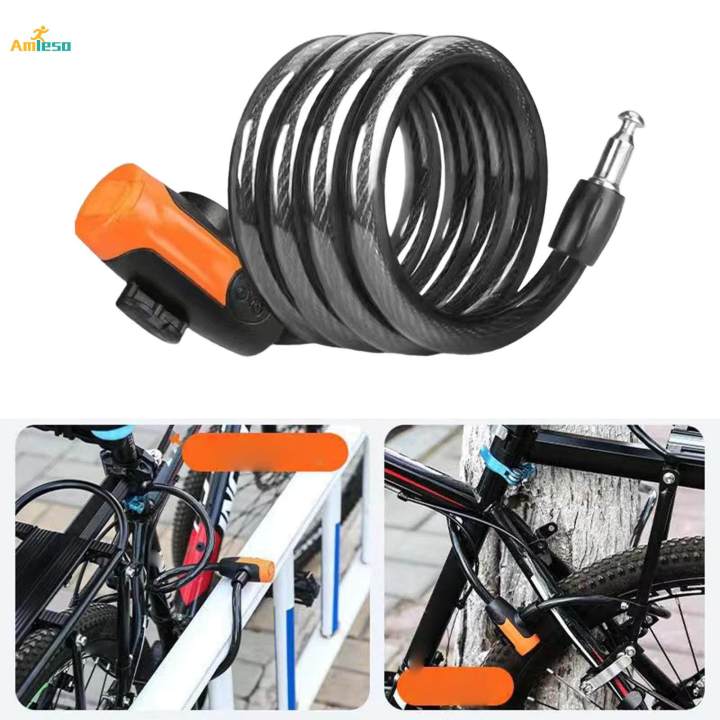 Bike%20Lock%20Cable%20with%20Key%20Heavy%20Duty%20Bikes%20Accessories%20for%20Doors%20Gate%200.6m%20-%20Image%203