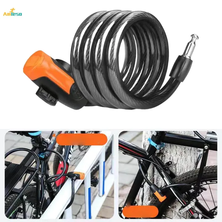 Bike%20Lock%20Cable%20with%20Key%20Heavy%20Duty%20Bikes%20Accessories%20for%20Doors%20Gate%200.6m%20-%20Image%203