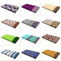 Mattress Cover Protector for Single, double, tribble and more Bed sizes - Cotton with Zipper 200TC Feather Box Multicolor. 