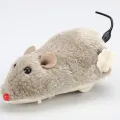 EzyMart - 1 PCs Lifelike Plush Mouse Running Rat Toy for Cat and Dogs. 