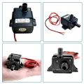 DC12V 400MA 240L/H Mini Water Pump Micro DC Brushless Fish Tank Hydroponic Silent Circulation Submersible Pumps AD20P-1230C. 