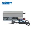 Suoer 500w solar inverter 12V dc to 230V ac off grid inverter modified sine wave charger 10A. 