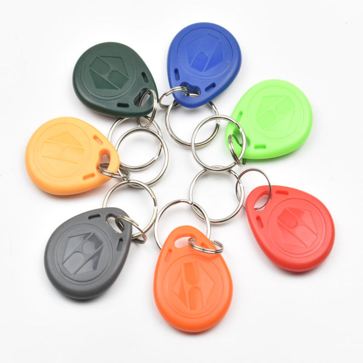 10pcs/lot 125khz Proximity Abs Tags Tk4100 Key Fobs Not Writable For ...