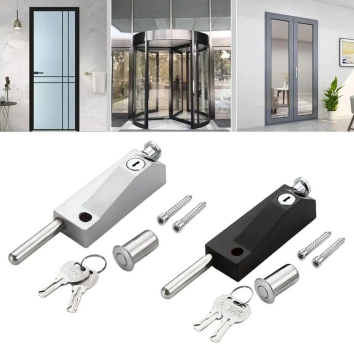 Landing Insert Aluminum Alloy Framed Door Lock Double Door Lock ...