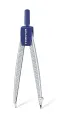 STAEDTLER® Noris 550 60 School Compass Universal Adapter, Lead box In Case With Ruler. 