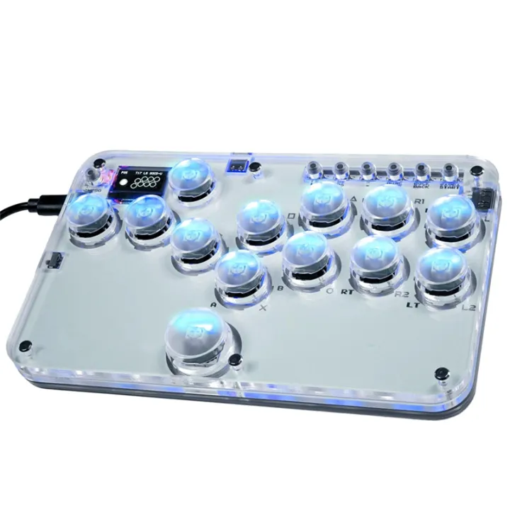 13key Mini Keyboard Arcade Joystick Leverless Controller | Daraz.lk