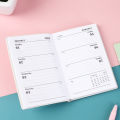 【MINISO】👍👍 2024 A7 Notebook Weekly Planner Notebooks Diary Caderno To Do List Pocket Note Book Diario Calendar Office Papelaria Notepad. 