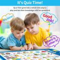 Electronic English Alphabet Wall Chart Talking ABC Letters 123s Music Poster Educational Learning Toy for Toddler Kids Gifts. 
