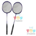 2 Player Badminton Rackets Set for Adults Kids. 