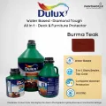 Dulux Water Base Diamond Tough 3in1-Burma Teak 500ml. 