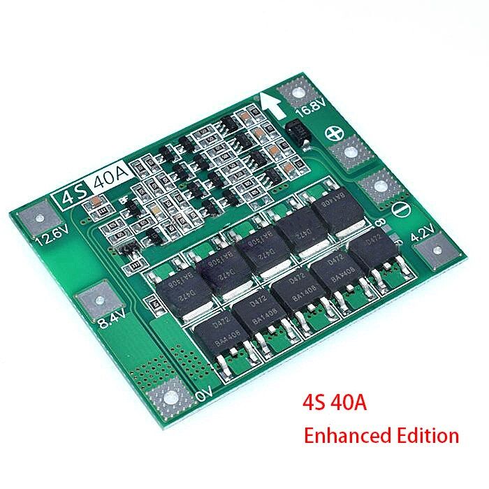 3S/4S%2040A%2060A%20Li-ion%20Lithium%20Battery%20Charger%20Protection%20Board%2018650%20BMS%20For%20Drill%20Motor%2011.1V%2012.6V/14.8V%2016.8V%20Enhance/Balance%20-%20Image%206