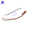 Diymore 4 Wire Pwm Pc Cpu Fan Temperature Speed Controller Governor Automatic Shutdown Module With Sensor Probe Dc 12v. 