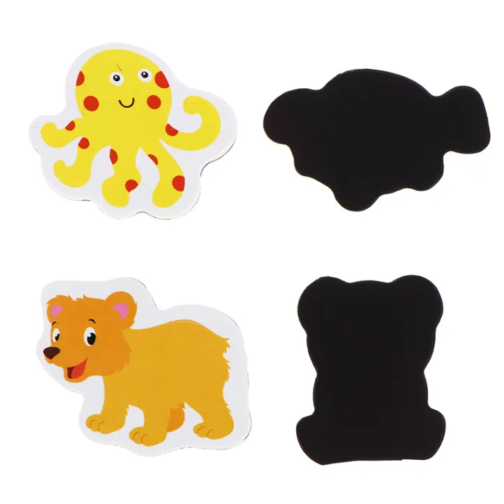 12Pcs%20Mix%20Ocean%20Animals%20Wooden%20Fridge%20Magnet%20Creative%20Cartoon%203D%20Stickers%20Toys%20-%20Image%205