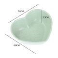 Mini Cute Love Heart Shape Wheat Straw Bowl Snack Small Plate Kitchen Supplies Dounp. 