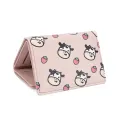 Kawaii Cow Print Wallet Women Short Card Holder Wallet Women Coin Purse Wallet. 