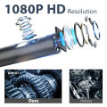 KERUI 2MP Single/Dual Lens Endoscope Camera Android Mini Inspection Camera for Iphone Waterproof Pipeline Borescope Type C IOS. 