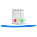 3 Balls Breath Measurement System Breathing Trainer Function Breathing Exerciser for Improvement Rehabilitation Equipment. 