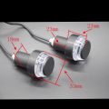 LED Motorcycle Turn Light Red Blue Indicator Flasher 22mm Bar End Blinker. 