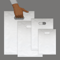 White Plain Polythene Bag (12" x 16" Inch) - 100 PC's. 