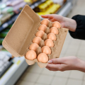 OUMERY 20PCS Cardboard Egg Cartons Blank Paper Pulp Egg Cartons One Dozen Egg Cartons Container Empty Egg Tray Pulp Egg Holder. 
