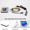 5v Usb Power Led Strip Rgb /white/warm White Tira Led Hdtv Tv Desk Pc Screen Backlight Bias Lighting 0.5cm 1m 2m 3m 4m 5m. 