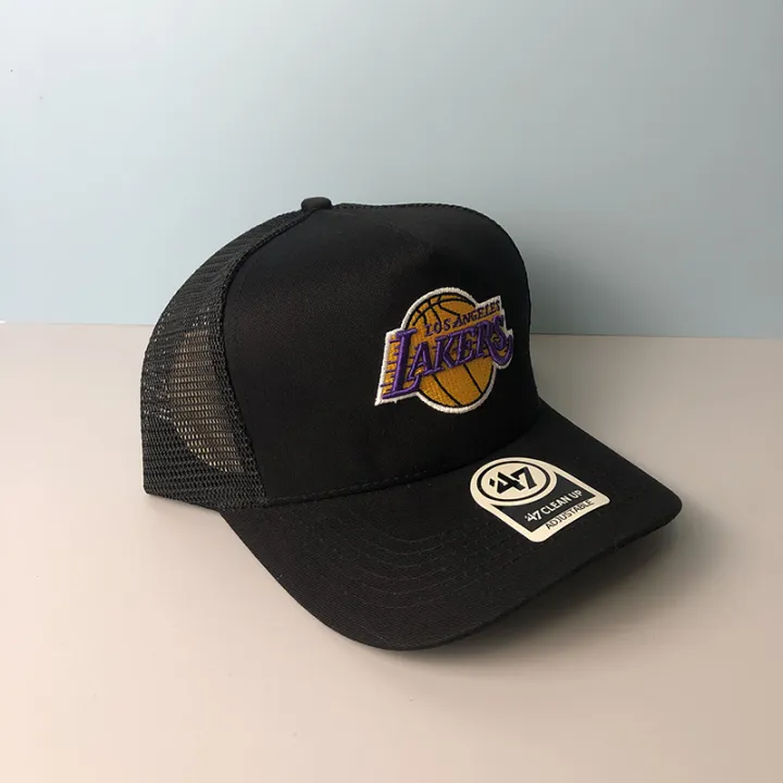 ren%20rand%20eam%20Lakers%20aseball%20Cap%20en's%20All-atch%2047brand%20Cap%20Women's%20Summer%20Sunshade%20Sun-rotectie%20et%20at%20-%20Image%203