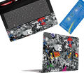 3 in 1 Reeshine Laptop Skin  With Matt laminate For 15.6 Inch laptop ( Back Sticker , Key Wrist Sticker, Keyboard  Skin). 