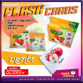 Fruits Flash cards - 50 Color Cards laminated - Baby kids Early Educational Toys Gift. 