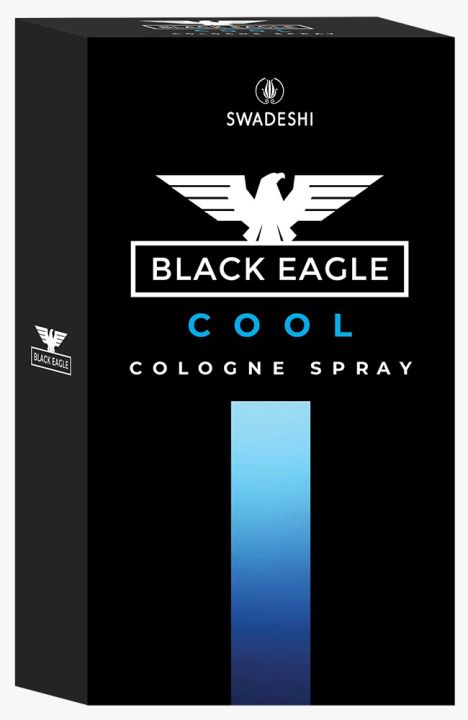 SWADESHI Black Eagle Cologne Spray - Cool - 100ml
