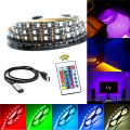 5v Rgb Led Strip Usb Tv Backlight 5050 0.5/1/2/3/4/5m Led Strip With Ir Rf Control For Desk Pc Lamp Tape Diode Ribbon. 