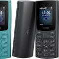 Nokia 105 Dual Sim Black Basic Mobile phone With Softlogic Warranty. 