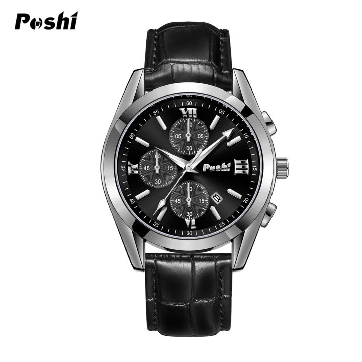 Original%20POSHI%20Luxury%20Brand%20Men's%20Watches%20Fashion%20Chronograph%20Auto%20Calendar%20Waterproof%20Quartz%20Watches%20For%20Men%20Casual%20Leather%20Strap%20Sports%20Luminous%20Clock%20Jam%20Tangan%20Lelaki%20-%20Image%208