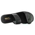 DSI Men Toe Rings Slippers Black. 