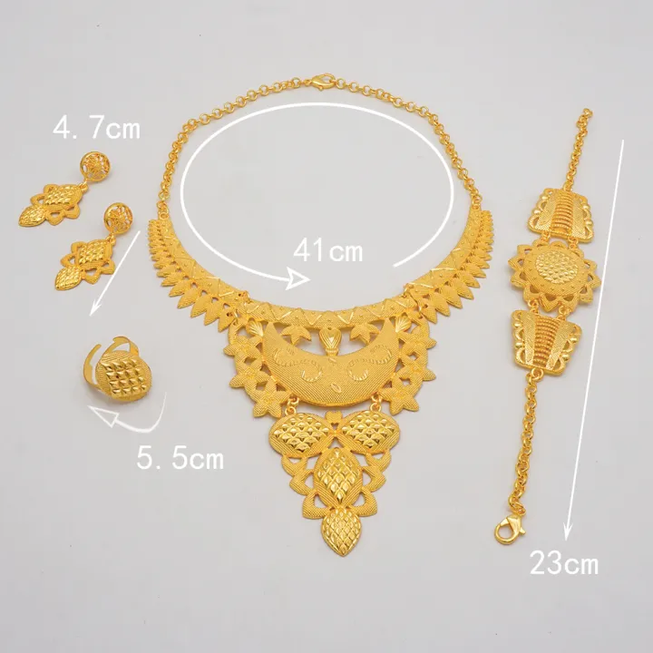 Mulia%20Morocco%20New%20Dubai%20Gold%20Jewelry%20Set%20Women%20Indian%20Earrings%20Necklace%20Niger%20Wedding%20Party%20Favor%20-%20Image%206