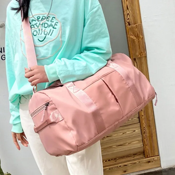 High-Quality%20Pink%20Duffle%20Bag,%20Dry%20Wet%20Separated%20Sport%20Handbag%20for%20Men%20Women%20Gym%20Training%20Travel%20Backpack%20Yoga%20Bag%20-%20Perfect%20for%20-%20Image%204