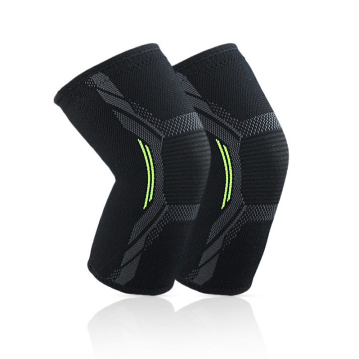 Adsport Protective Knee Pads Exercise Outdoor cycling kneecap four - way stretch knit nylon kneecap